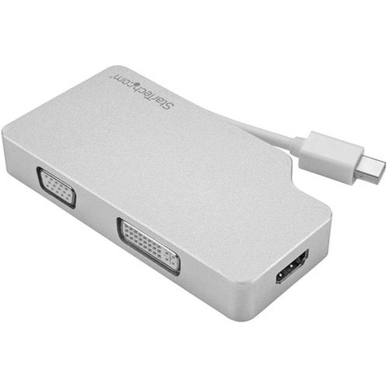 StarTechcom_Aluminum_Travel_AV_Adapter_3-in-1_Mini_DisplayPort_to_VGA_DVI_or_HDMI_-_mDP_Adapter_-_4K_-_1_Pack_-_1_x_Mini_Male_-_1_MDPVGDVHD4K