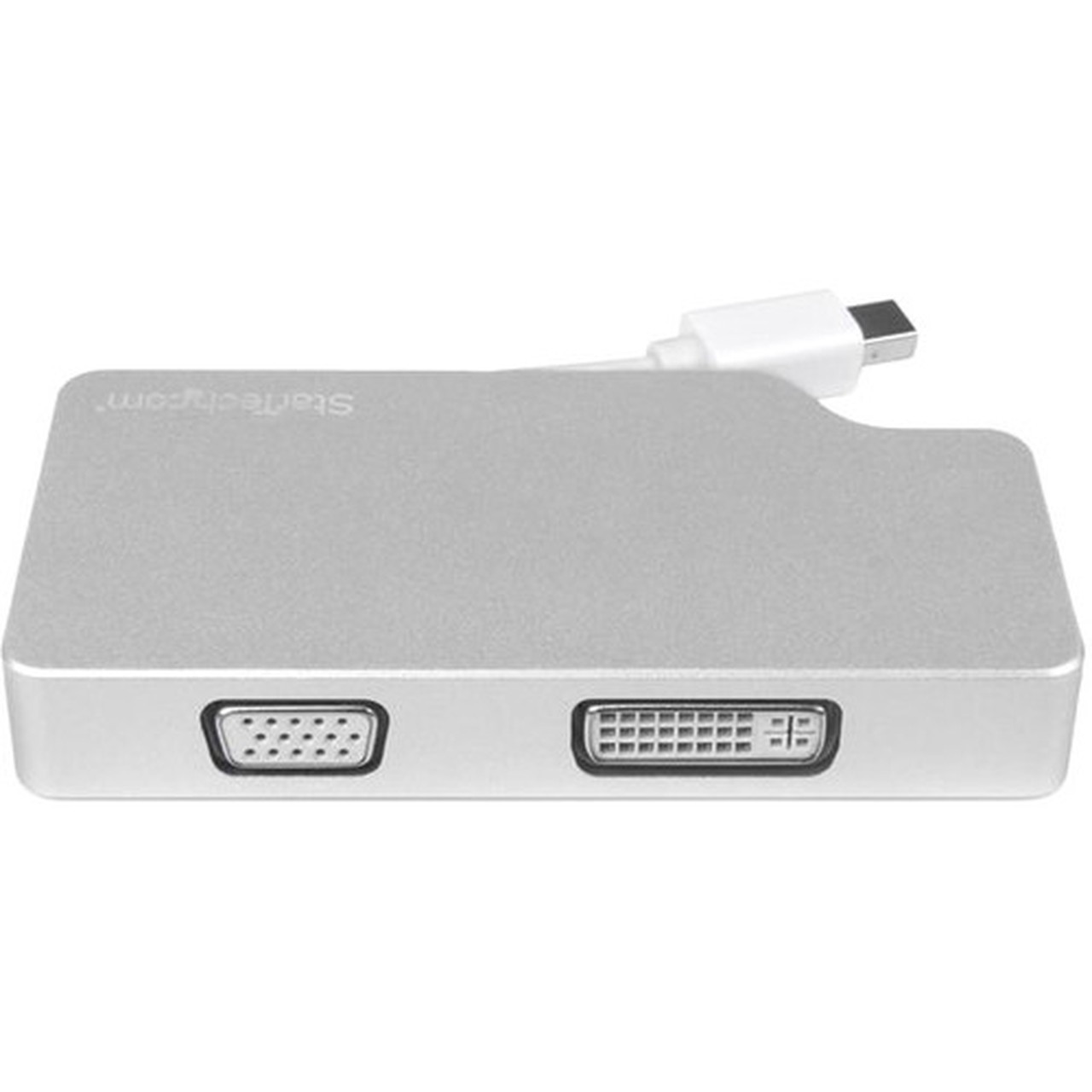 StarTechcom_Aluminum_Travel_AV_Adapter_3-in-1_Mini_DisplayPort_to_VGA_DVI_or_HDMI_-_mDP_Adapter_-_4K_-_1_Pack_-_1_x_Mini_Male_-_1_MDPVGDVHD4K