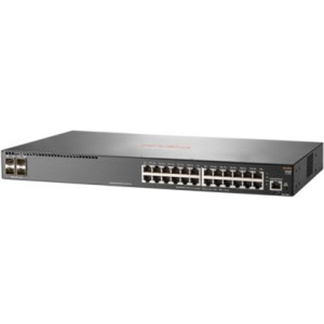 HPE_2930F_24G_4SFP_Switch_-_24_Ports_-_Manageable_-_3_Layer_Supported_-_Modular_-_Twisted_Pair_Optical_Fiber_-_1U_High_-_Desktop_-_JL259AABA