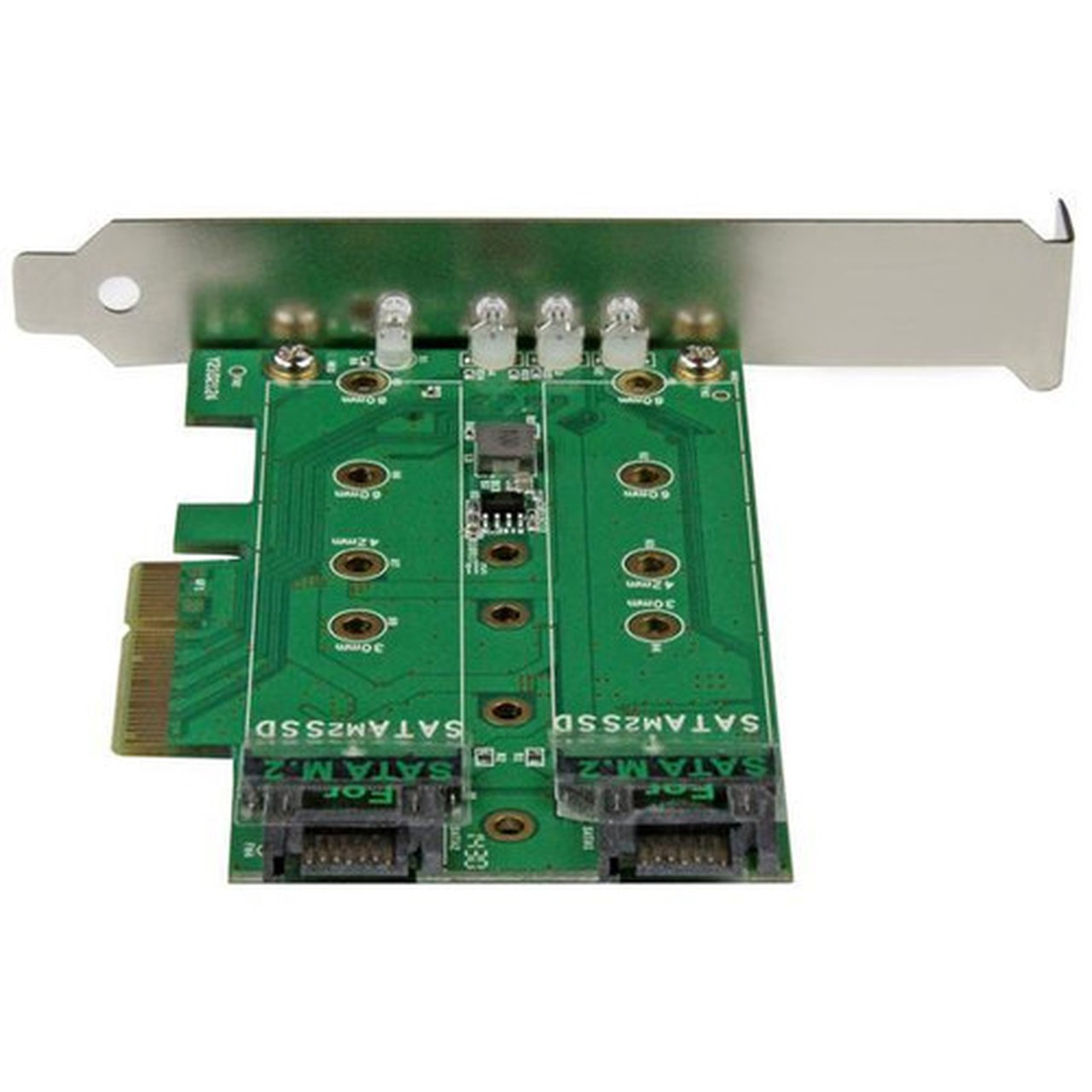 StarTechcom_M2_Adapter_-_3_Port_-_1_x_PCIe_NVMe_M2_-_2_x_SATA_III_M2_-_SSD_PCIE_M2_Adapter_-_M2_SSD_-_PCI_Express_SSD_PEXM2SAT32N1