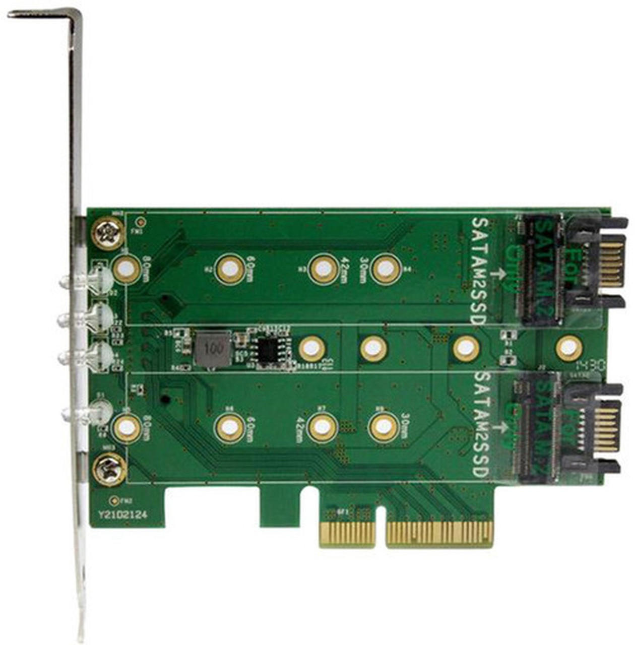 StarTechcom_M2_Adapter_-_3_Port_-_1_x_PCIe_NVMe_M2_-_2_x_SATA_III_M2_-_SSD_PCIE_M2_Adapter_-_M2_SSD_-_PCI_Express_SSD_PEXM2SAT32N1