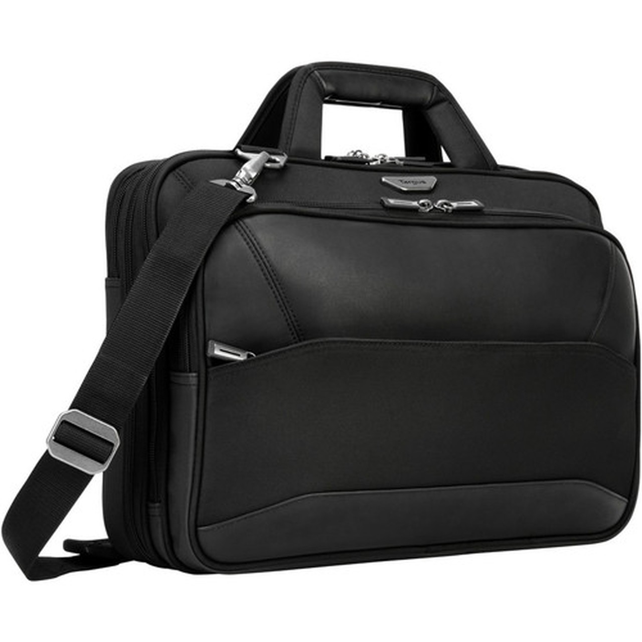 Targus_Mobile_ViP_TBT264CA_Carrying_Case_Briefcase_for_156_Notebook_-_Black_-_Weather_Resistant_Base_Drop_Resistant_-_Checkpoint_TBT264CA