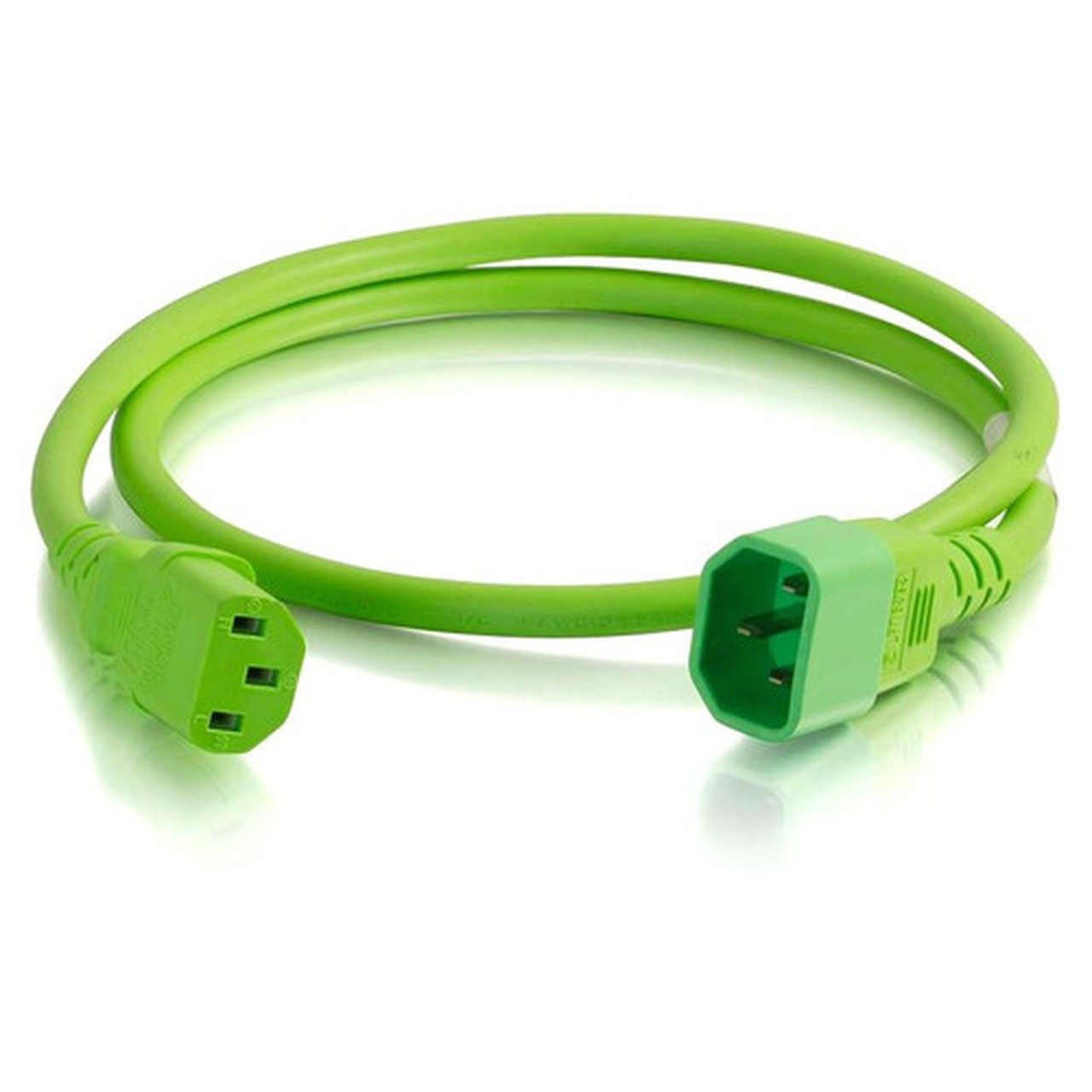 C2G_8ft_18AWG_Power_Cord_IEC320C14_to_IEC320C13_-_Yellow_-_For_PDU_Switch_Server_-_250_V_AC__10_A_-_Yellow_17514