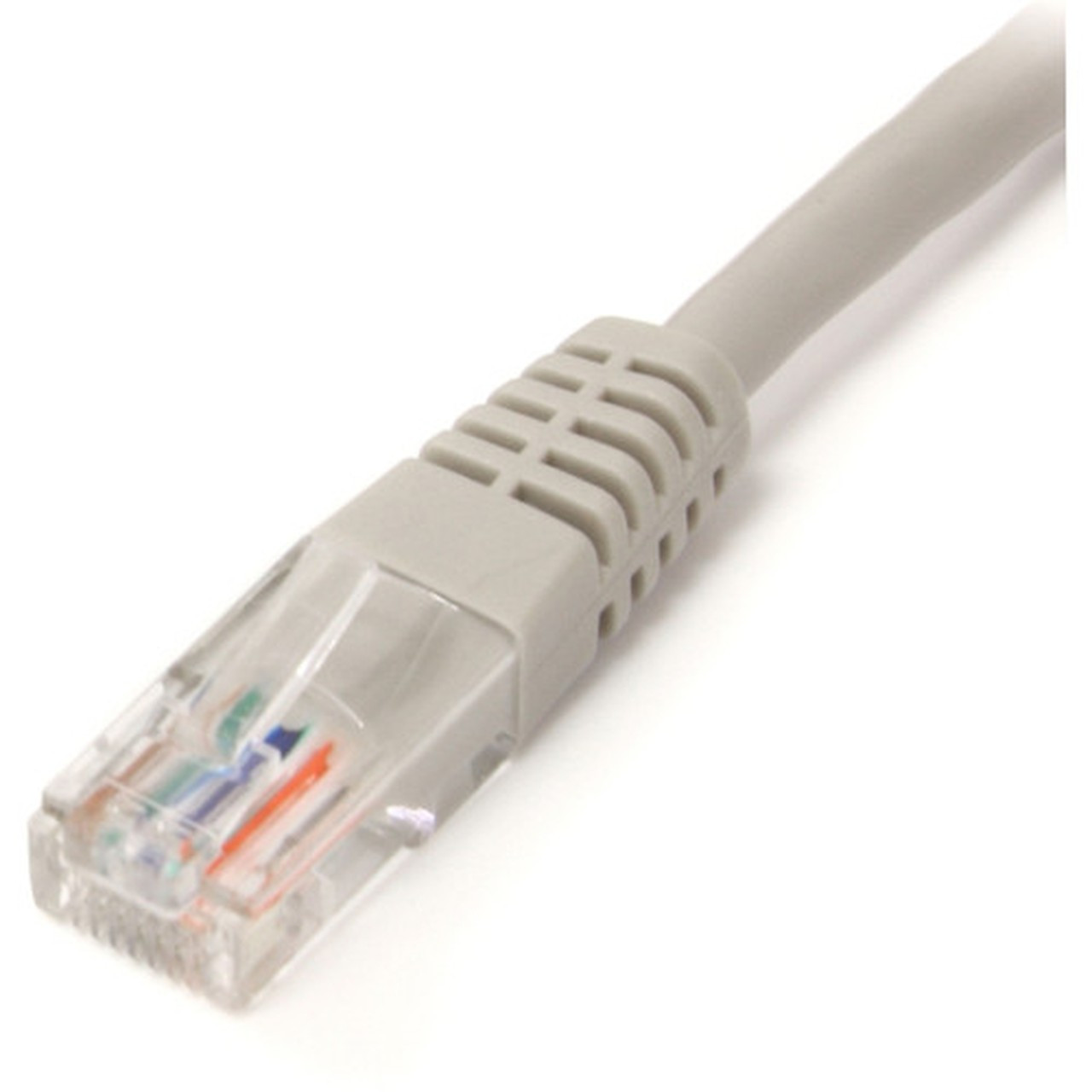 StarTechcom_7_ft_Gray_Molded_Cat5e_UTP_Patch_Cable_-_Category_5e_-_7_ft_-_1_x_RJ-45_Male_-_1_x_RJ-45_Male_-_Gray_M45PATCH7GR
