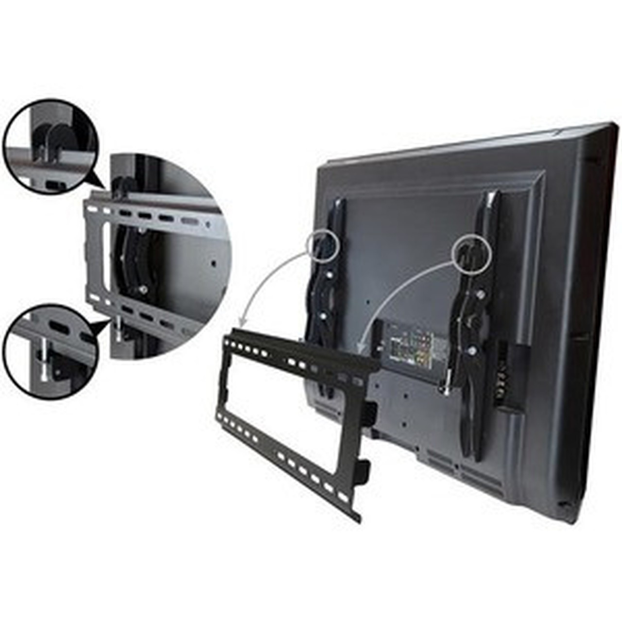 StarTechcom_Flat_Screen_TV_Wall_Mount_-_Tilting_-_For_32_to_75_TVs_-_Steel_-_VESA_TV_Mount_-_Monitor_Wall_Mount_-_1_Displays_-_75_FLATPNLWALL