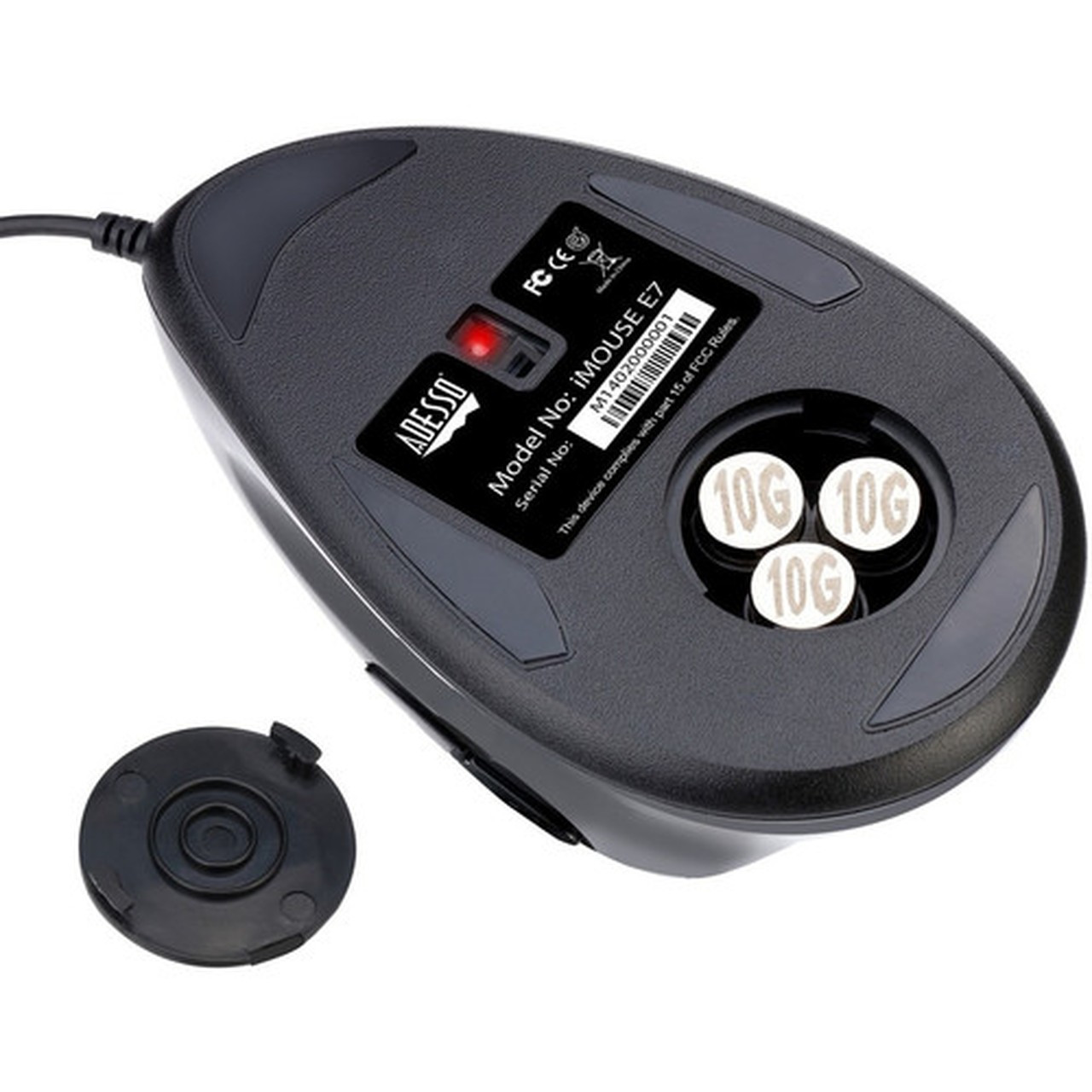 Adesso_Programmable_Vertical_Ergonomic_Left-Handed_Mouse_-_Optical_-_Cable_-_Black_-_USB_-_6400_dpi_-_Scroll_Wheel_-_6_Buttons_-_IMOUSE_E7