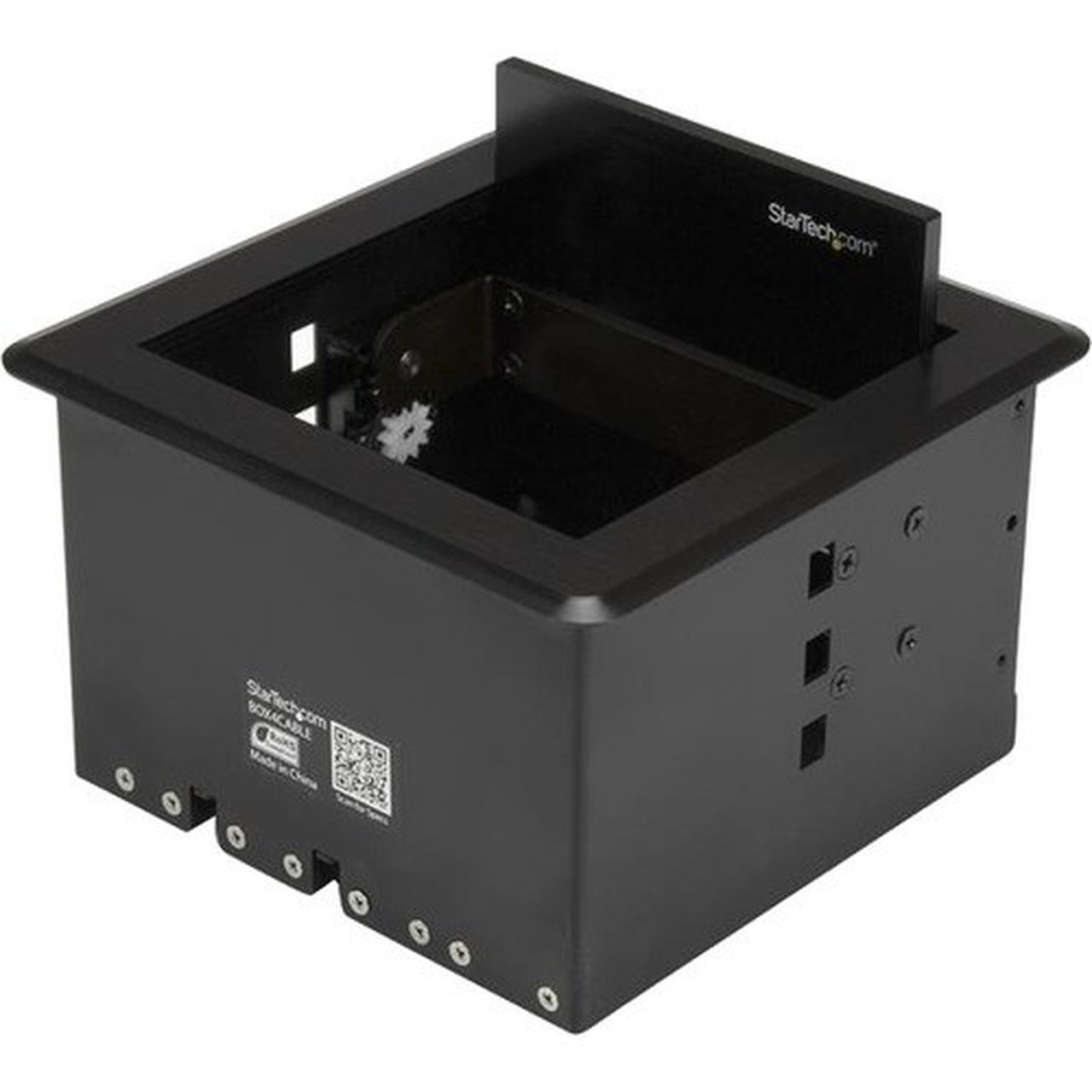 StarTechcom_Conference_Table_Cable_Management_Box_-_Table_Top_-_Conference_Room_AV_-_Conference_Table_Connectivity_Box_-_Black_-_1_-_BOX4CABLE