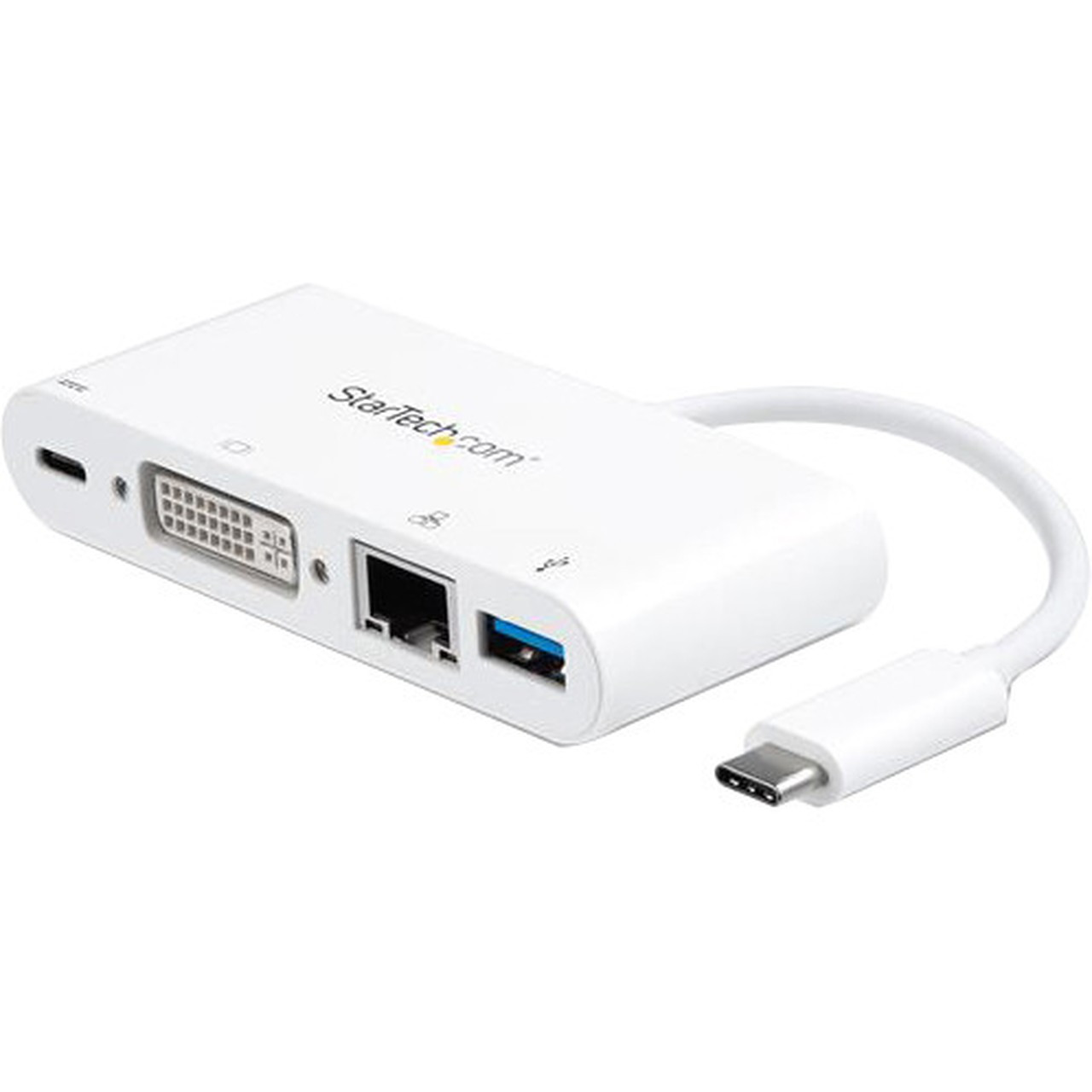 StarTechcom_USB_C_Multiport_Adapter_-_with_Power_Delivery_USB_PD_-_USB_C_to_USB_30__DVI__Gigabit_Ethernet_-_USB-C_Hub_-_Charge_a_DKT30CDVPD