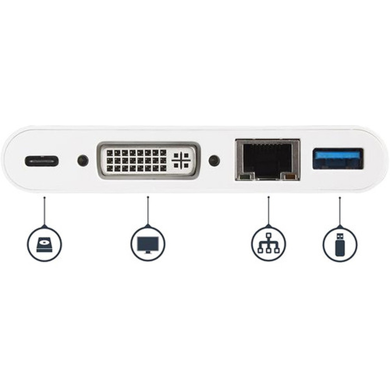 StarTechcom_USB_C_Multiport_Adapter_-_with_Power_Delivery_USB_PD_-_USB_C_to_USB_30__DVI__Gigabit_Ethernet_-_USB-C_Hub_-_Charge_a_DKT30CDVPD