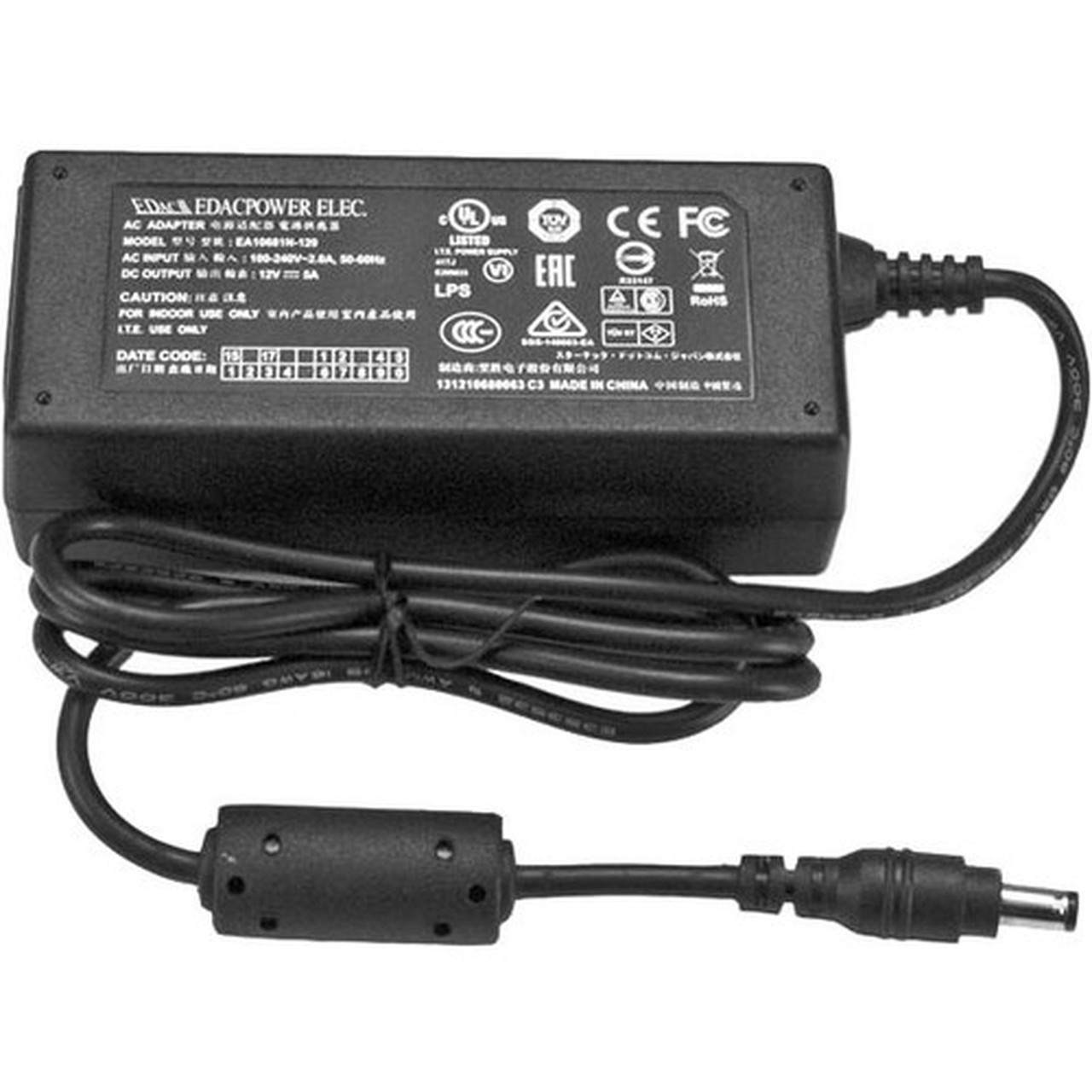 StarTechcom_Replacement_12V_DC_Power_Adapter_-_12_Volts_5_Amps_-_120_V_AC_230_V_AC_Input_-_12_V_DC5_A_Output_SVA12M5NA