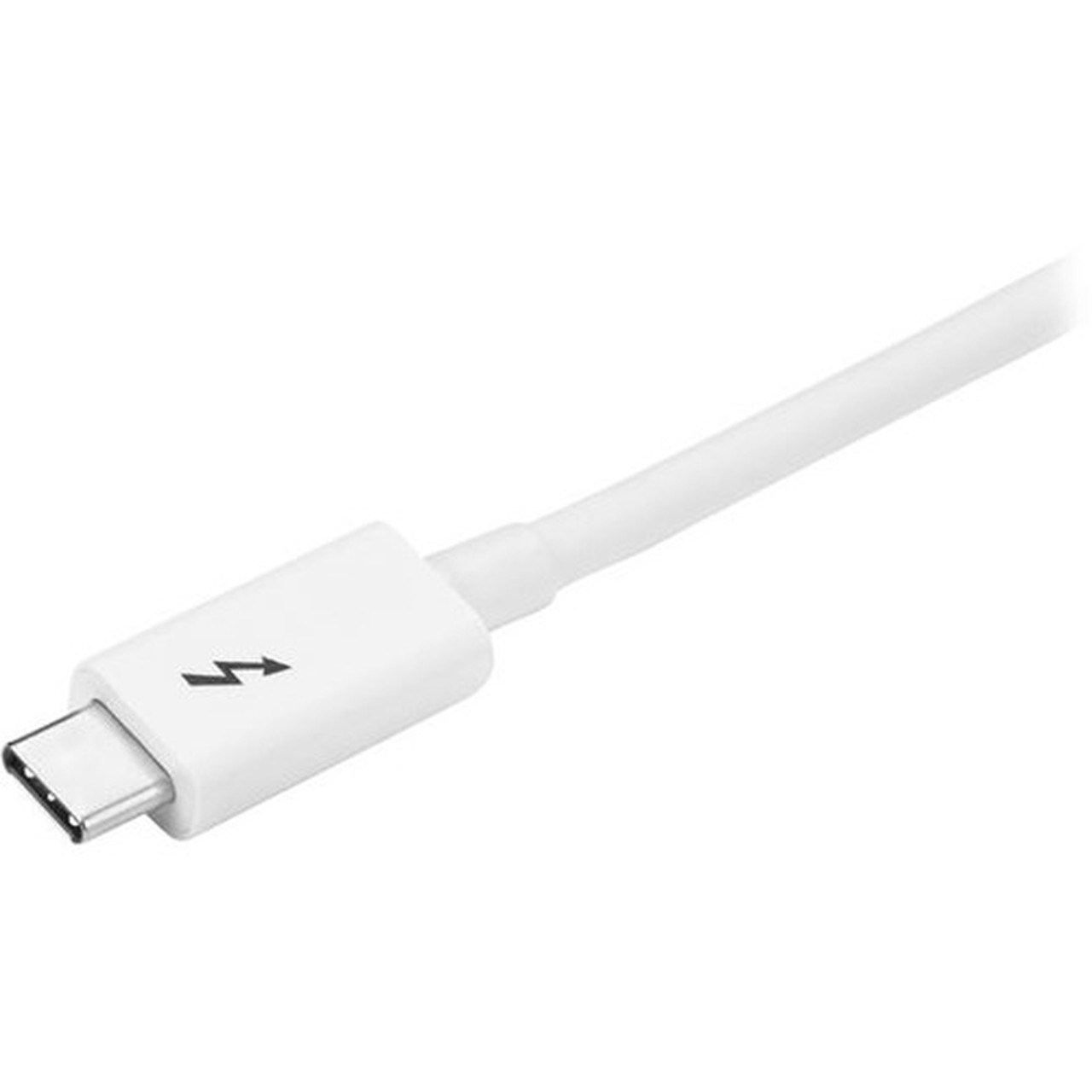 StarTechcom_20Gbps_Thunderbolt_3_Cable_-_33ft1m_-_White_-_4k_60Hz_-_Certified_TB3_USB-C_to_USB-C_Charger_Cord_w_100W_Power_-_2x_of_TBLT3MM1MW