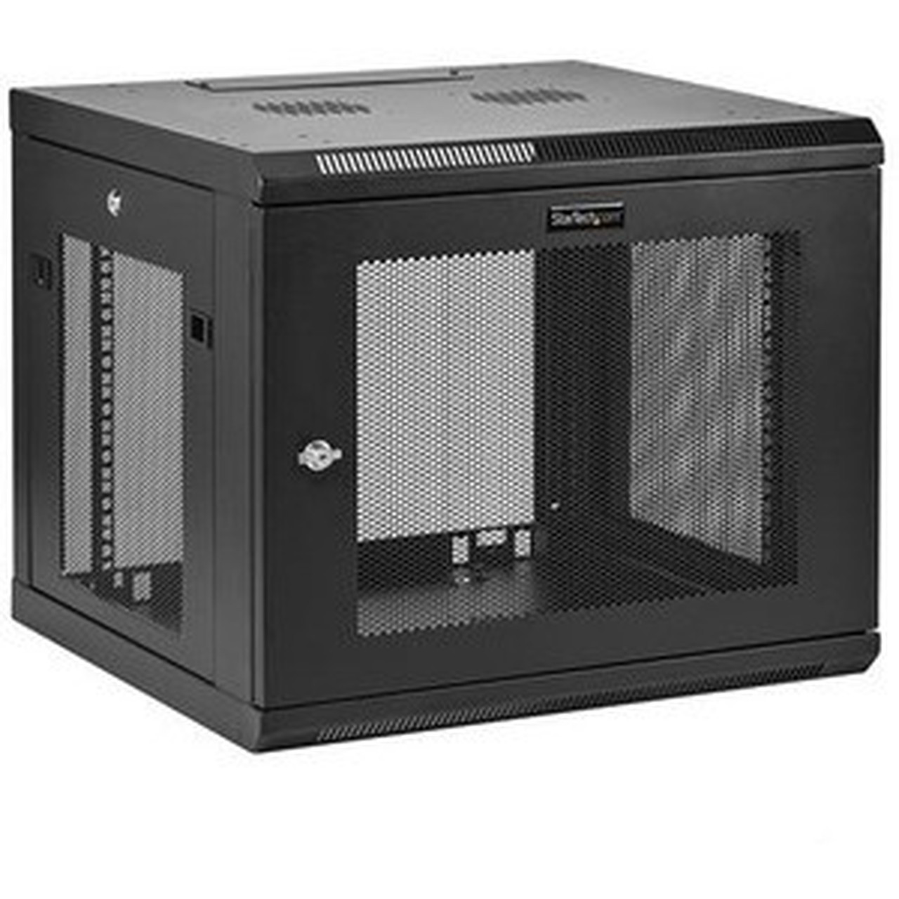 StarTechcom_9U_Wall_Mount_Server_Rack_Cabinet_-_4-Post_Adjustable_Depth_24_to_189_Network_Equipment_Enclosure_with_Cable_-_Use_RK920WALM