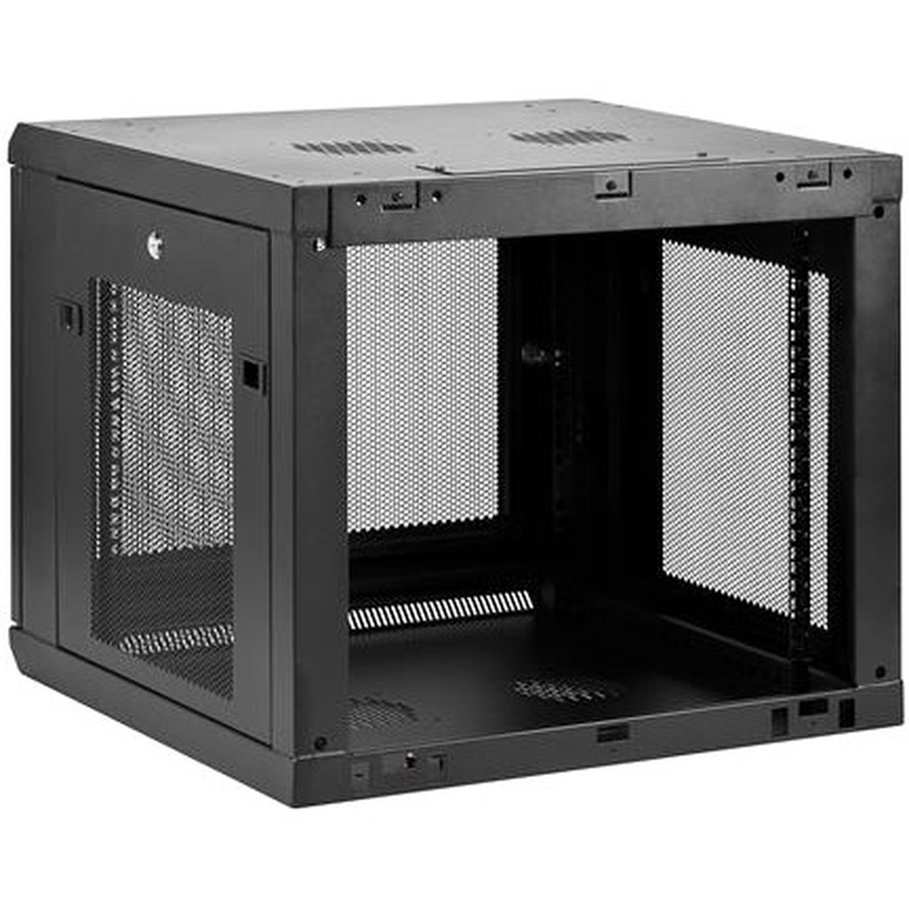 StarTechcom_9U_Wall_Mount_Server_Rack_Cabinet_-_4-Post_Adjustable_Depth_24_to_189_Network_Equipment_Enclosure_with_Cable_-_Use_RK920WALM