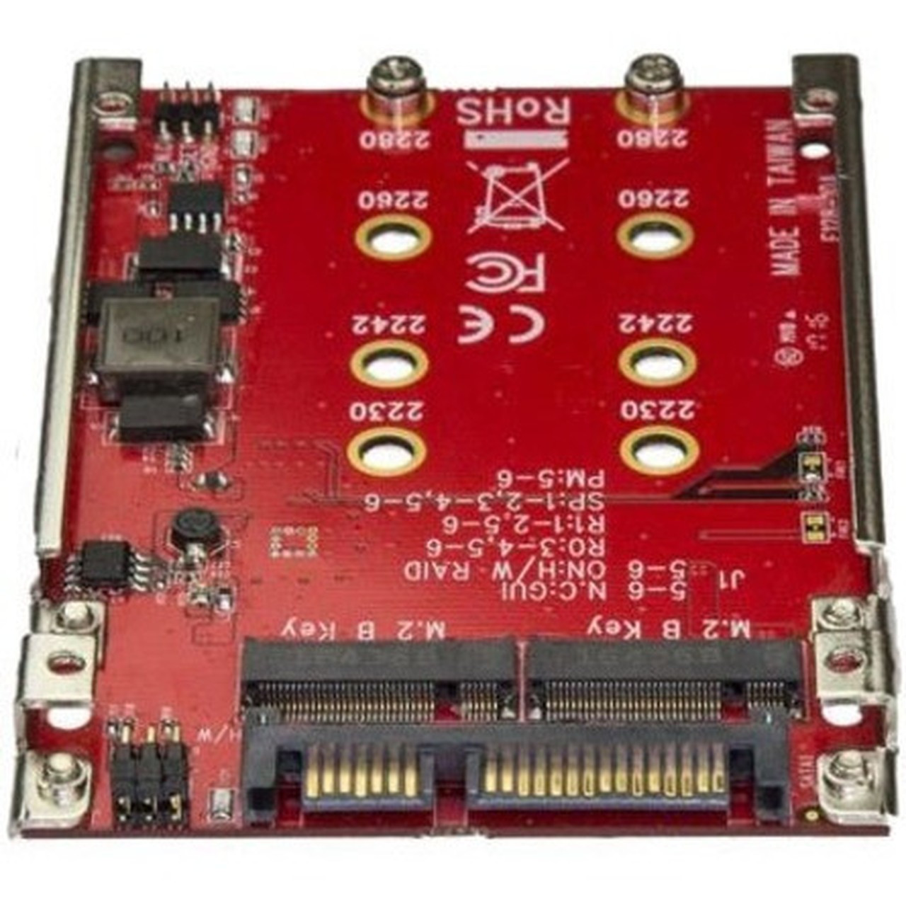 StarTechcom_Dual-Slot_M2_to_SATA_Adapter_-_M2_SATA_Adapter_for_25_Drive_Bay_-_M2_Adapter_-_M2_SSD_Adapter_-_M2_NGFF_SSD_-_RAID_S322M225R