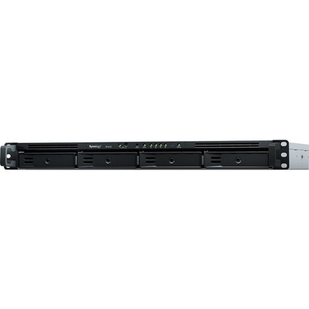 Synology RX418 Drive Enclosure Serial ATA - eSATA Host Interface - 1U Rack-mountable - 4 x HDD Supported - 4 x SSD Supported - 4 x Bay RX418