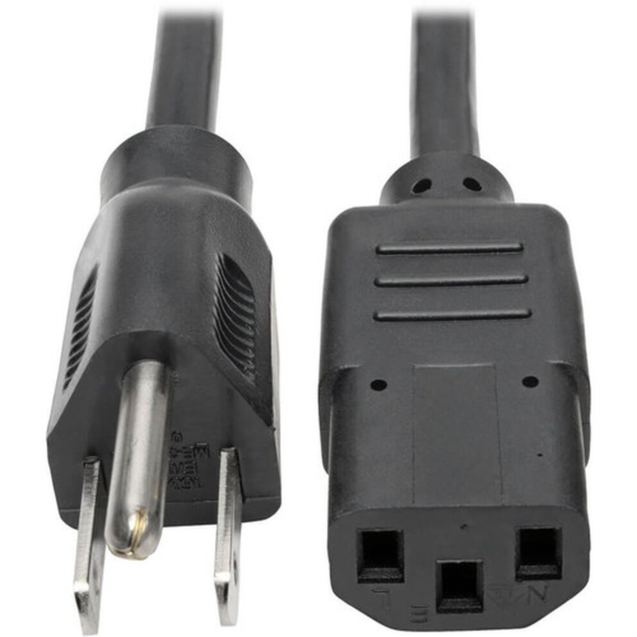 Tripp Lite 6ft Computer Power Cord Cable 5-15P to C13 10A 18AWG 6 - 183m P006-006