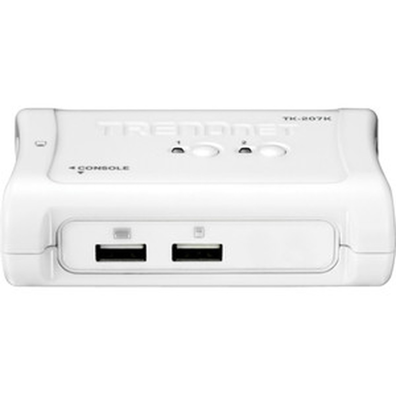 TRENDnet 2-Port USB KVM Switch Kit - 2 x 1 - 2 x HD-15 Video 2 x Type A USB TK-207K