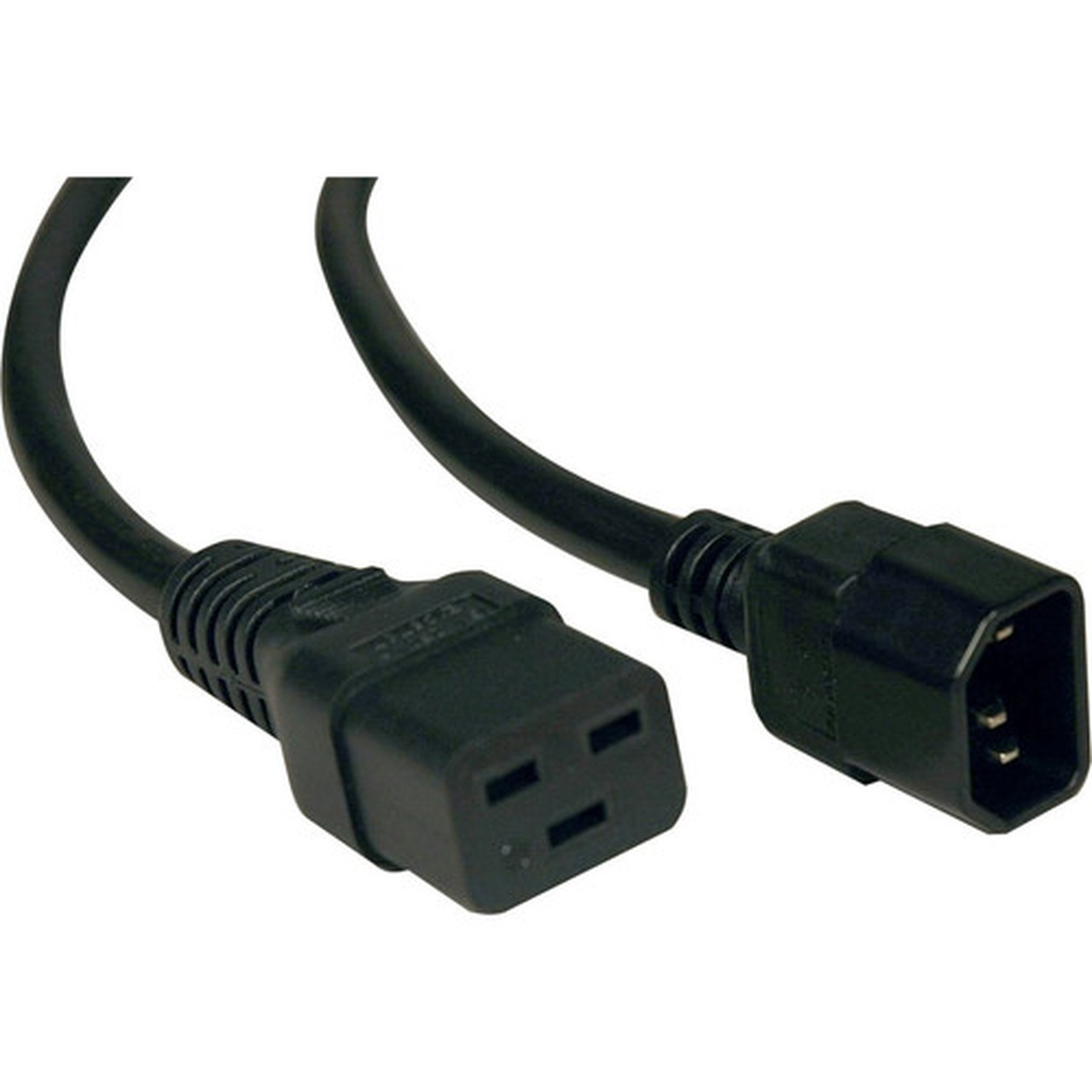 Tripp Lite 10ft Power Cord Extension Cable C19 to C14 Heavy Duty 15A 14AWG 10 - 250V AC - 15A - 305m