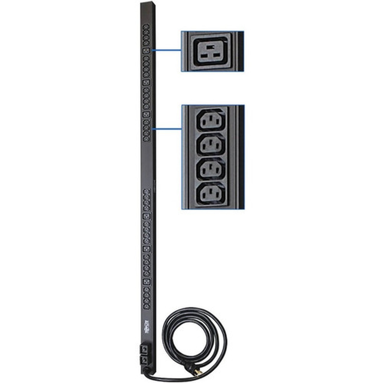 Tripp Lite PDUV30HV PDU Basic 208V - 240V 30A 38 Outlet - 6 x IEC 320 EN 60320 C19 32 x IEC 320 EN 60320 C13 - Zero U Vertical PDUV30HV