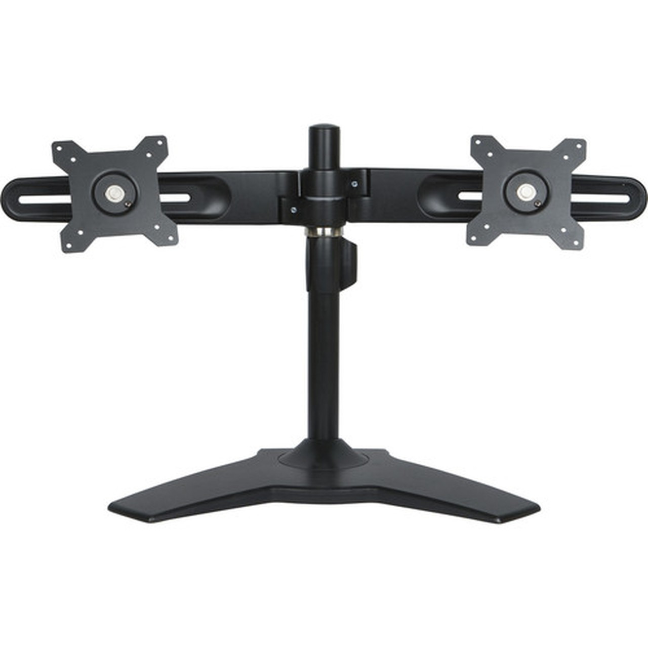 Planar AS2 Black Dual Monitor Stand - Up to 30kg - Up to 24 LCD Monitor - Black - Desk-mountable 997-5253-00