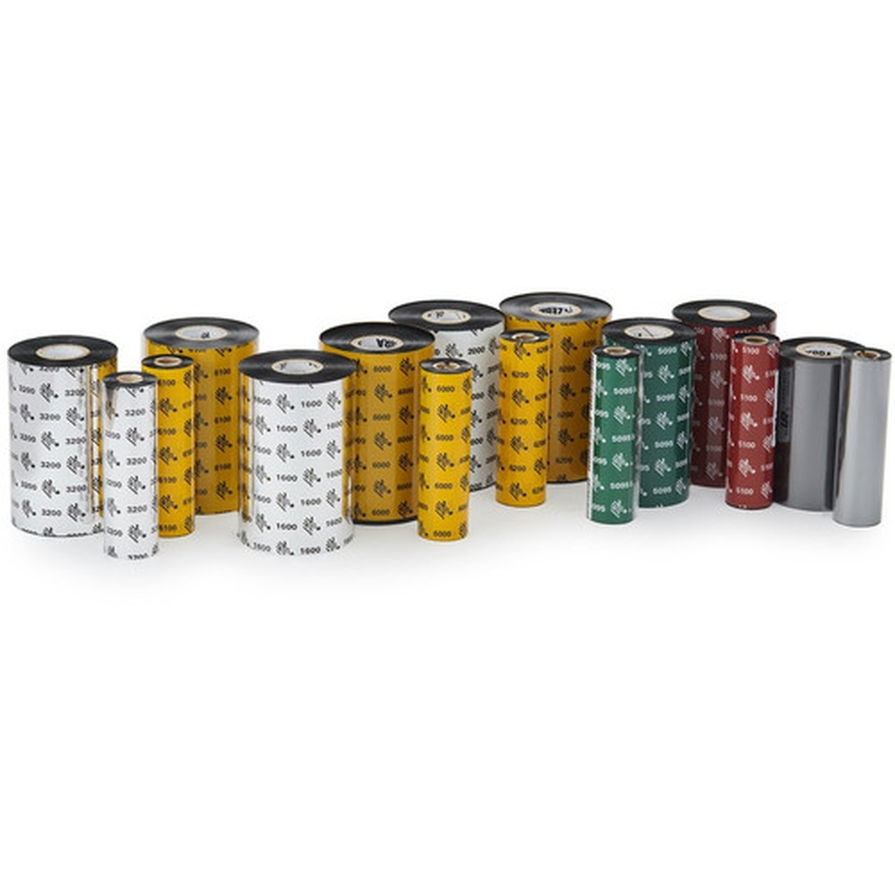 Zebra Resin Ribbon 331inx242ft 5095 High Performance 05in core - Thermal Transfer - Black - 12  Case 05095GS08407