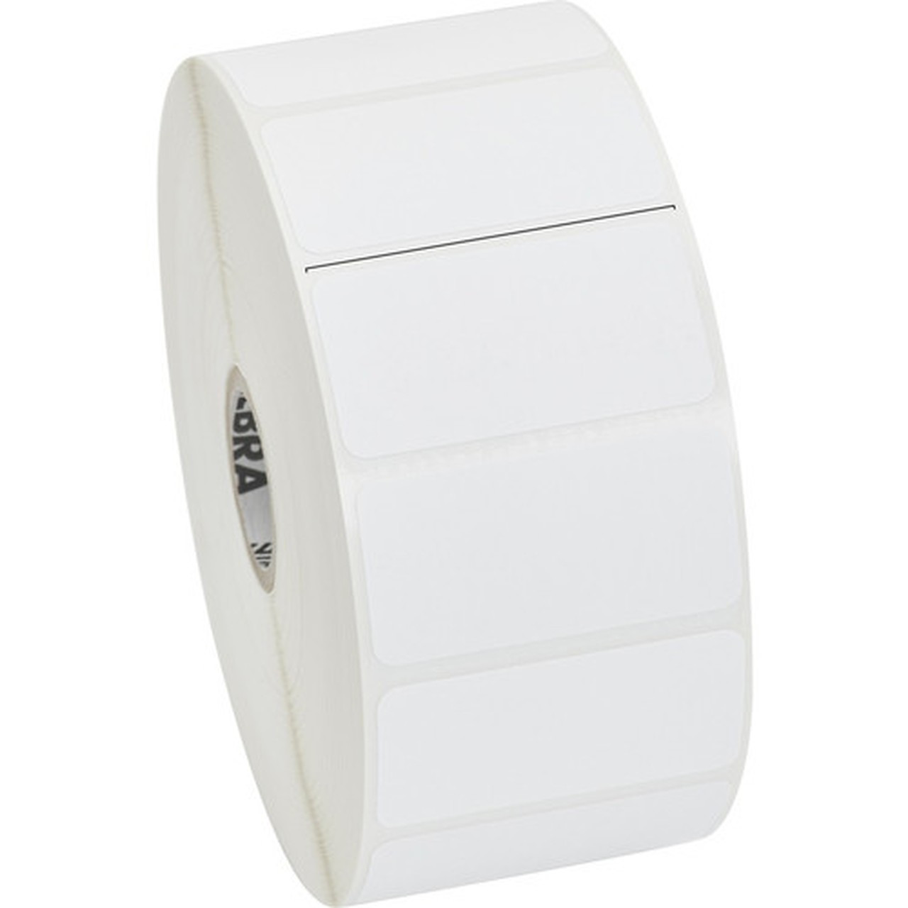 Zebra Label Paper 2 x 1in Thermal Transfer Zebra Z-Perform 2000T 1 in core - 2 Width x 1 Length - 2490Roll - 1 Core - 6  Carton - 10005850