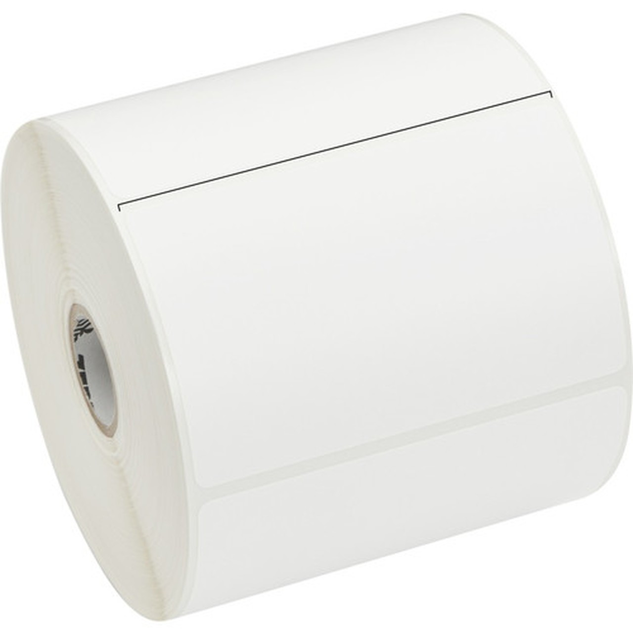 Zebra Label Paper 4 x 25in Direct Thermal Zebra Z-Select 4000D 1 in core - 4 Width x 25 Length - 1000Roll - 1 Core - 6  Carton 10010048