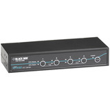 Black Box ServSwitch DT DVI 4-Port with Emulated USB Keyboard/Mouse - 4 Computer(s) - 1 Local User(s) - 1920 x 1200 - 8 x USB - 5 x - (Fleet Network)