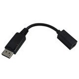6 inch DisplayPort 1.2 Male to MDP Female Adapter - Black (FN-AD-DP-MDP)