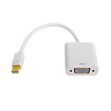 6 inch Mini-DisplayPort/Thunderbolt v1.2 Male to VGA Female Adapter, Active - White (FN-AD-MDP-VGA-A)