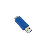 USB 3.0 A Male to micro B Male Adapter - Blue (FN-AD-USB-27)