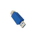 USB 3.0 A Male to B Female Adapter - Blue (FN-AD-USB-31)