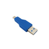 USB 3.0 A Male to Mini 10-pin Male Adapter - Blue (FN-AD-USB-36)