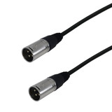 10ft Premium  XLR Microphone Male to Male Cable FT4 (FN-XLRMM-10)