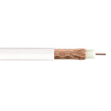 1000ft RG59 BC 20AWG bulk cable, 95% BC braid CMP - White (FN-BK-CXRG59-6)