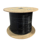 1000ft 9C 24AWG Stranded with Foil Shield Data Cable FT4 - Black (FN-BK-DT09C24-BK)