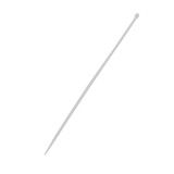 100pk 8 inch cable tie (18lb) - UL94 V-2 nylon 66 - Natural (FN-CT-108-100CL)