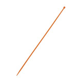 100pk 8 inch cable tie (18lb) - UL94 V-2 nylon 66 - Orange (FN-CT-108-100OR)