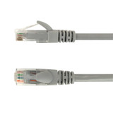 3ft RJ45 Cat5e 350MHz Molded Patch Cable - Grey (FN-CAT5E-03GY)