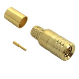 SMB Male Crimp Connector for RG58 (LMR-195) 50 Ohm (FN-CN-40-195)