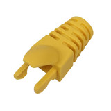 RJ45 Molded Style Boot - Yellow - Pack of 100 (FN-CN-BTM6-YL-100)