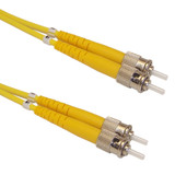 10ft (3m) Singlemode Duplex ST/ST 9 micron Fiber Cable - 3mm Jacket (FN-FO-200-10)