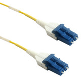 6ft (2m) Singlemode Duplex LC/LC Uniboot 9 Micron Fiber Cable - 2mm OFNP (FN-FO-208UB-06P)