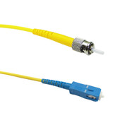 50ft (15m) Singlemode Simplex SC/ST 9 micron Fiber Cable - 3mm Jacket (FN-FO-603-50)