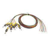 3m ST/UPC singlemode simplex 9 micron 900um pigtail (12-pack) - color coded (FN-FO-PT600-10R-12PK)