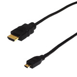10ft HDMI Male to Micro-HDMI Male High Speed with Ethernet Cable - CL2/FT4 34AWG (FN-HDMI-144-10UT)