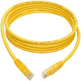 Tripp Lite Cat6 Gigabit Molded Patch Cable (RJ45 M/M), Yellow, 7 ft - Category 6 for Network Device, Router, Modem, Blu-ray Player, - (N200-007-YW)