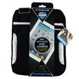 Messenger Bag for the iPad2/Galaxy TAB&NOTE - Black & White (51510-WHT)