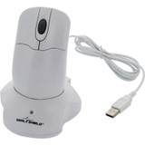 Seal Shield Silver Storm Wireless Medical Mouse - AES128 Encryption - Optical - Wireless - Radio Frequency - 2.40 GHz - White - USB - (STWM042WE)