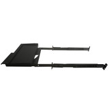 19 Inch Sliding Keyboard Shelf (10 inch depth) - 2U (FN-RM-370)